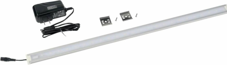 Sauder White Finish Lighting Accessory – Modern Home Decor Light Fixture