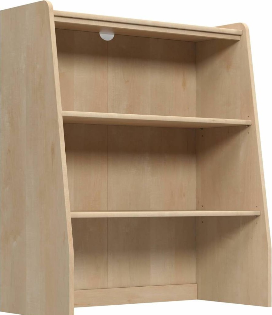 Sauder Clifford Place Office Hutch with Natural Maple Finish - Commercial Grade Storage Solution