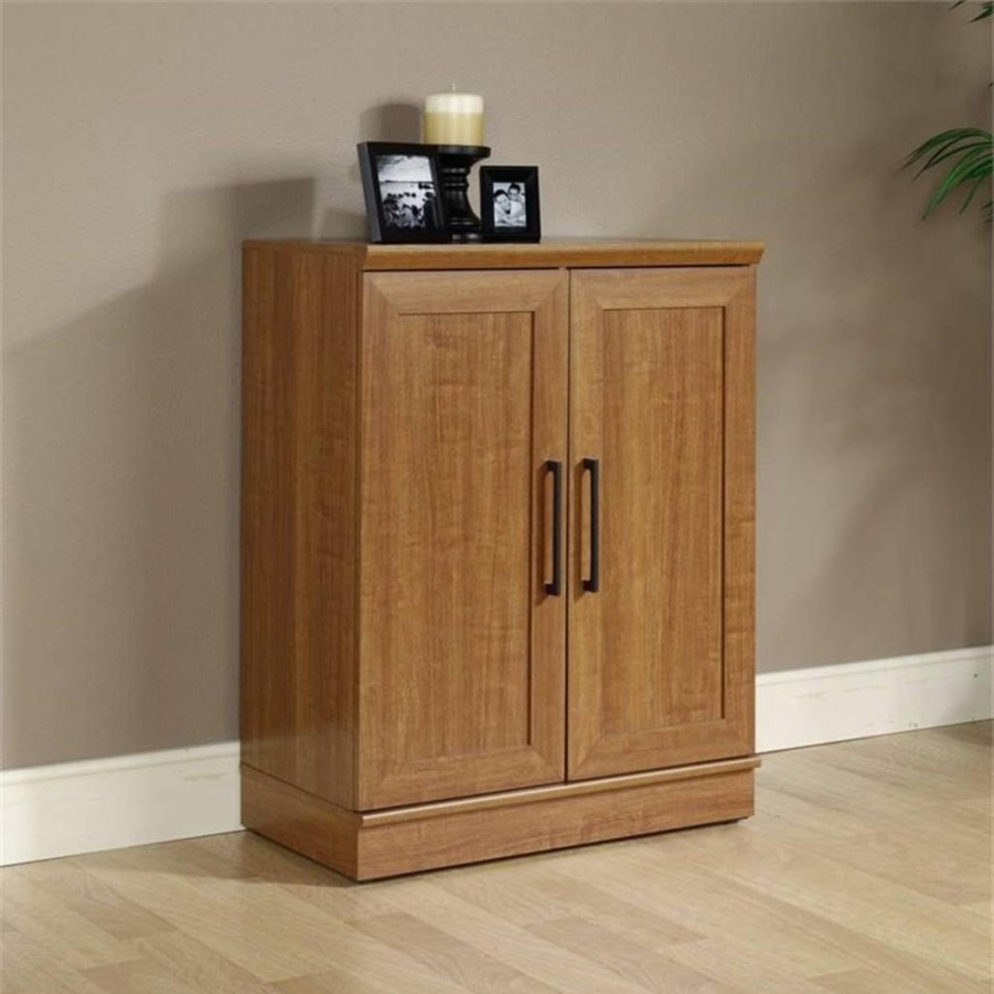 Sauder Dakota Oak Homeplus Base Cabinet - Pantry Storage with Classic Oak Finish
