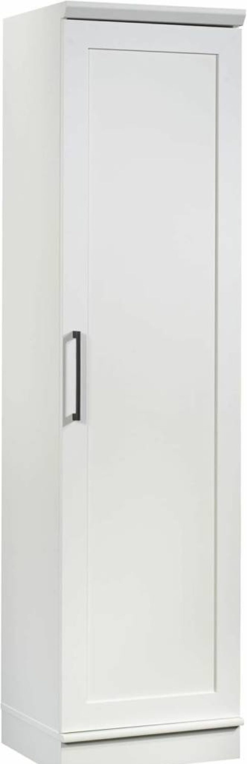 Sauder HomePlus Slim Kitchen Pantry Cabinet with Adjustable Shelves, Single Door Storage for Bathroom or Laundry, Raven Oak Finish