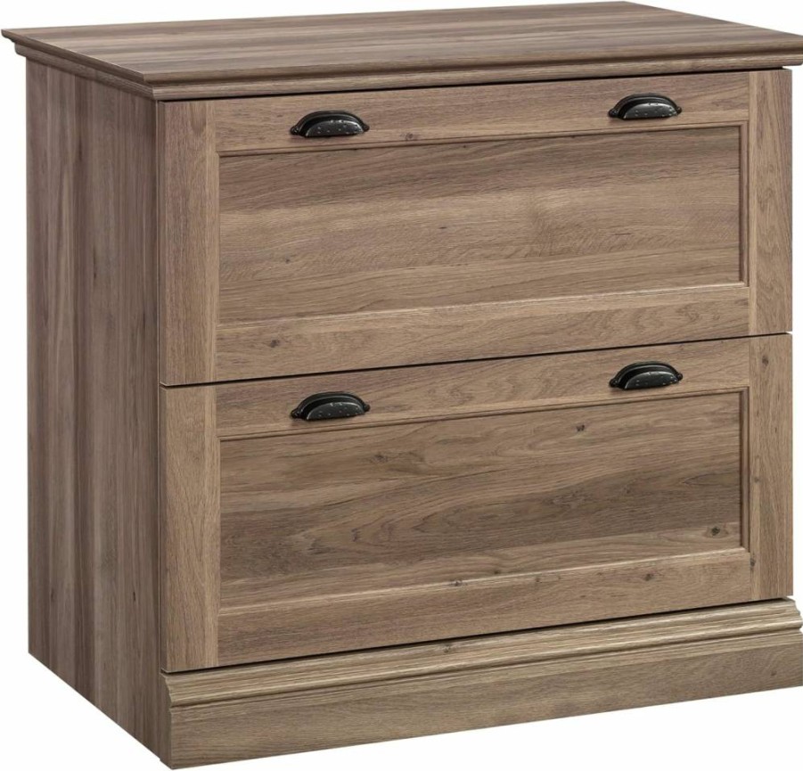 Sauder Barrister Lane Lateral File Cabinet, Sindoori Mango Finish, Office Storage Solution