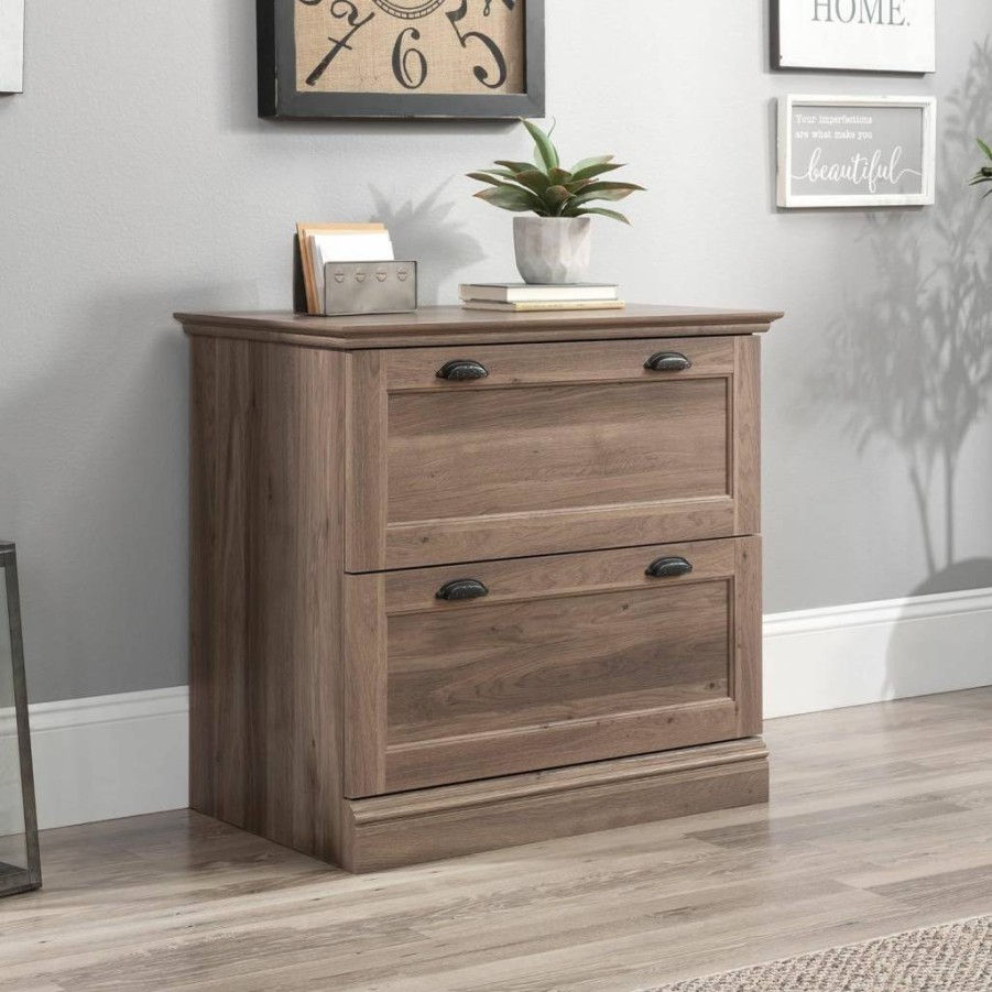 Sauder Barrister Lane Lateral File Cabinet, Sindoori Mango Finish, Office Storage Solution