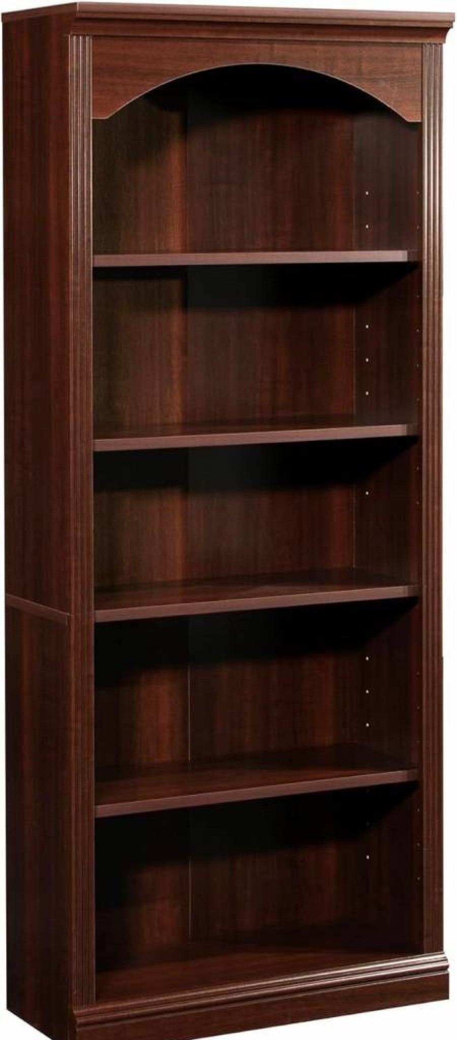 Sauder Sindoori Mango Finish Bookcase, Miscellaneous Storage Shelf for Home Office