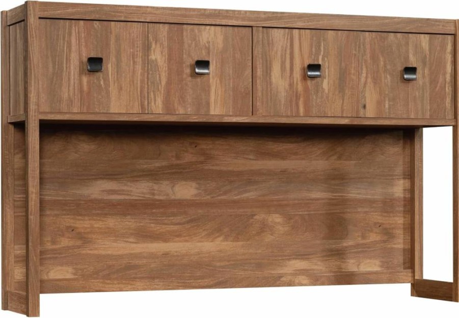 Sauder Cannery Bridge Office Hutch with Sindoori Mango Finish - Commercial Grade Workstation